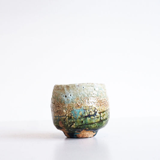 White Oribe Small Cup