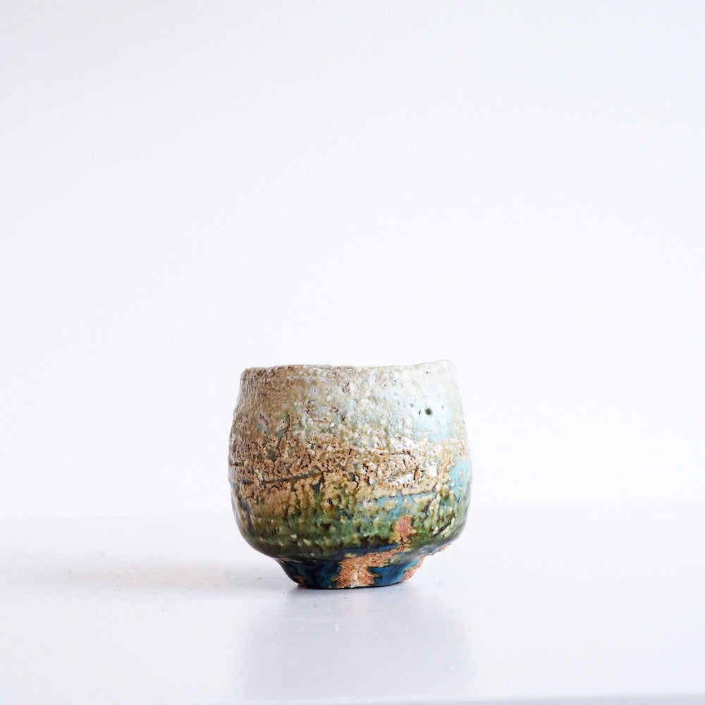 White Oribe Small Cup