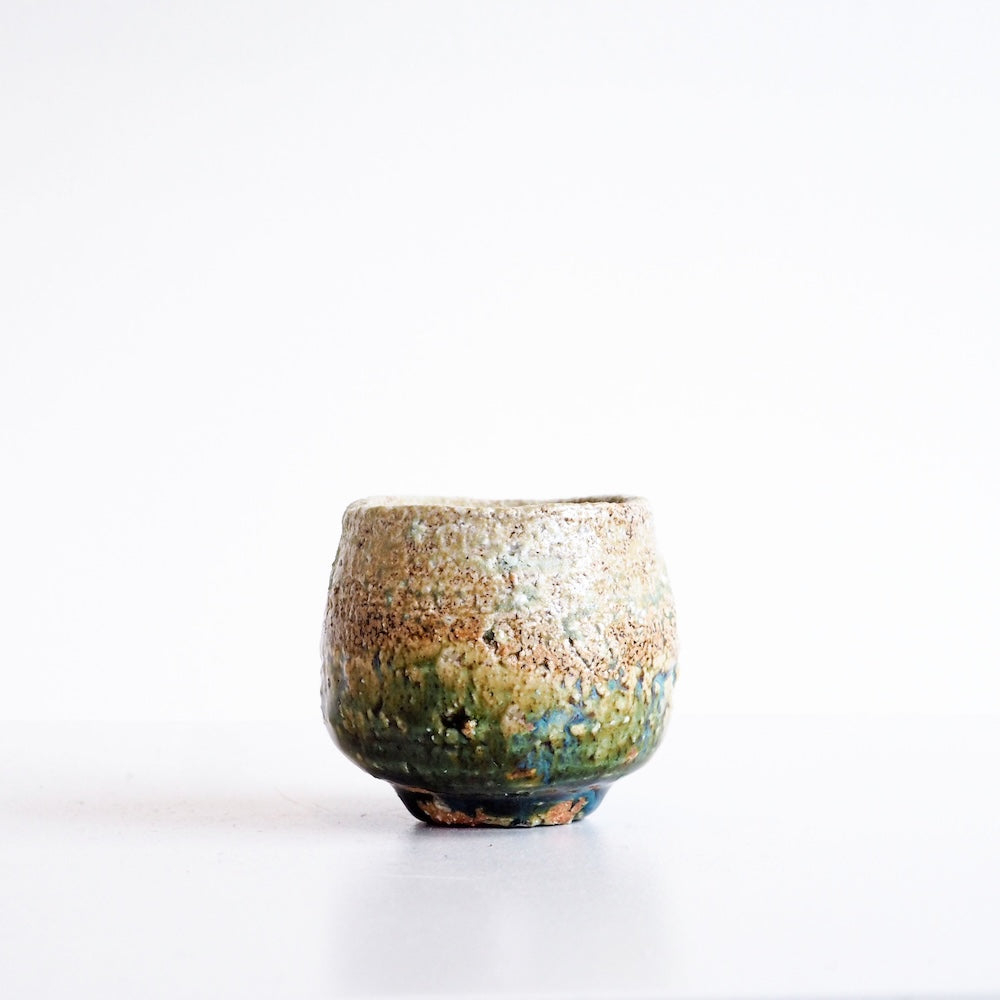 White Oribe Small Cup