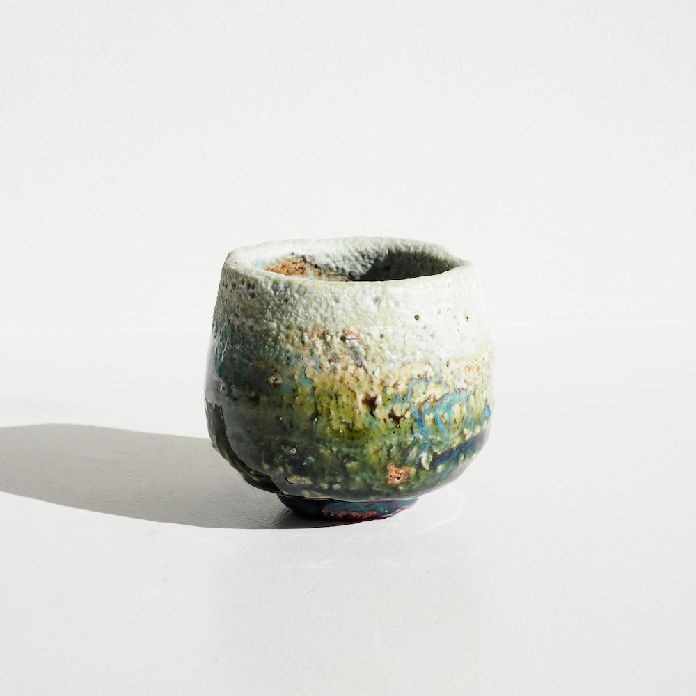 White Oribe Small Cup