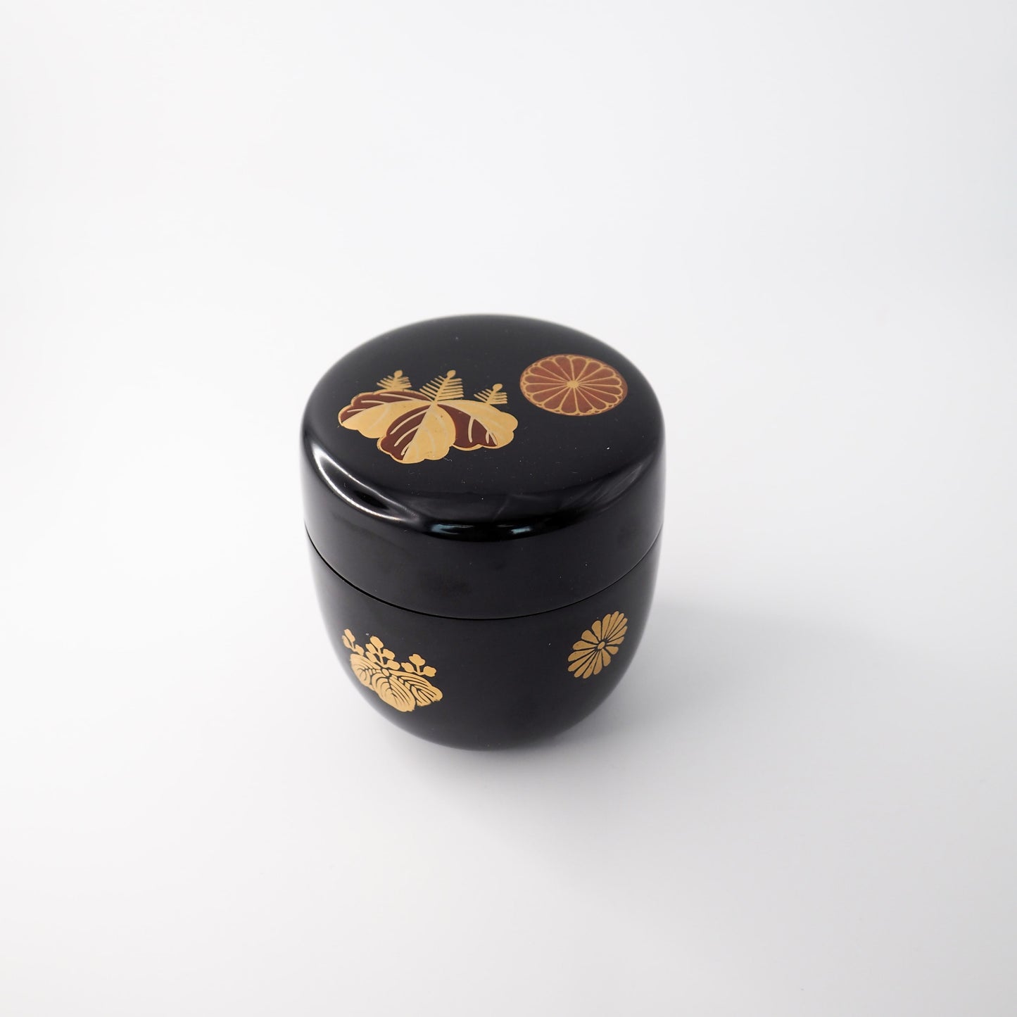 Black Natsume (matcha tea caddy)