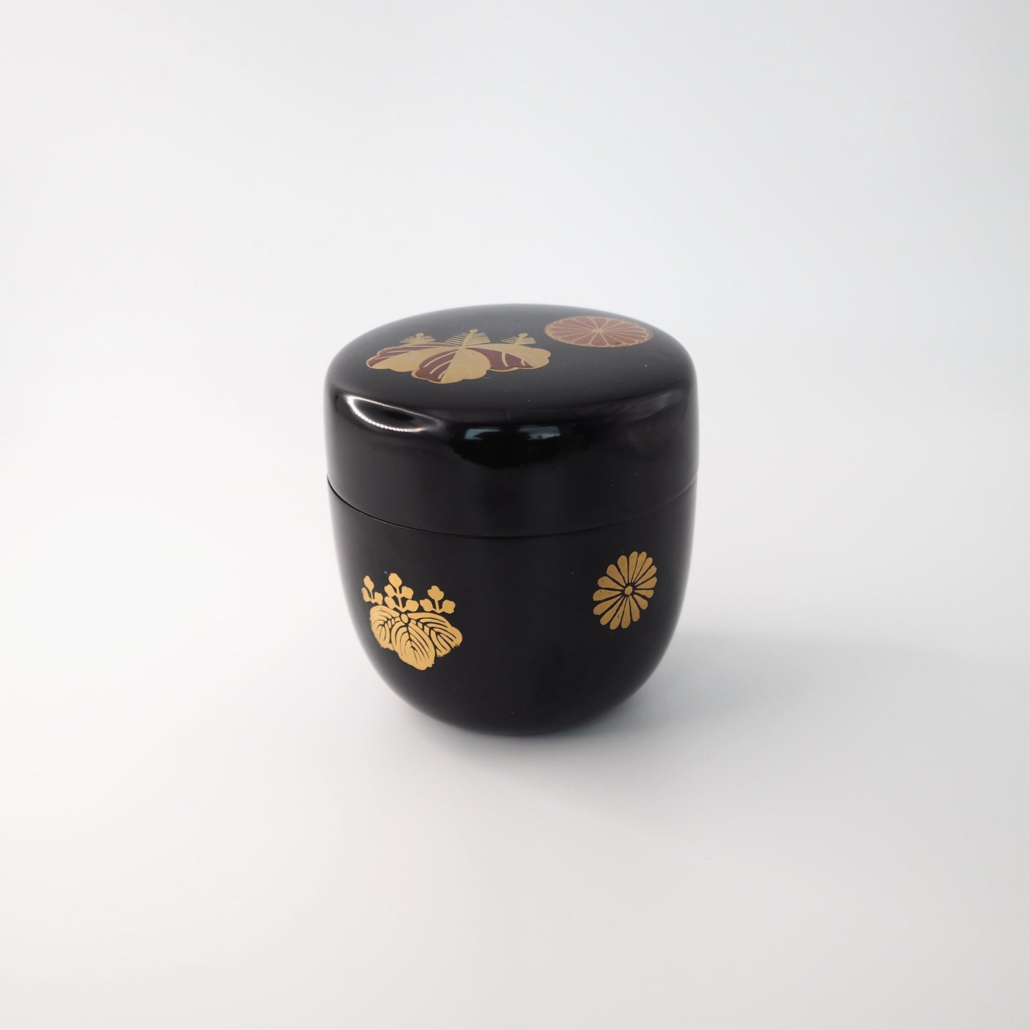 Black Natsume (matcha tea caddy)