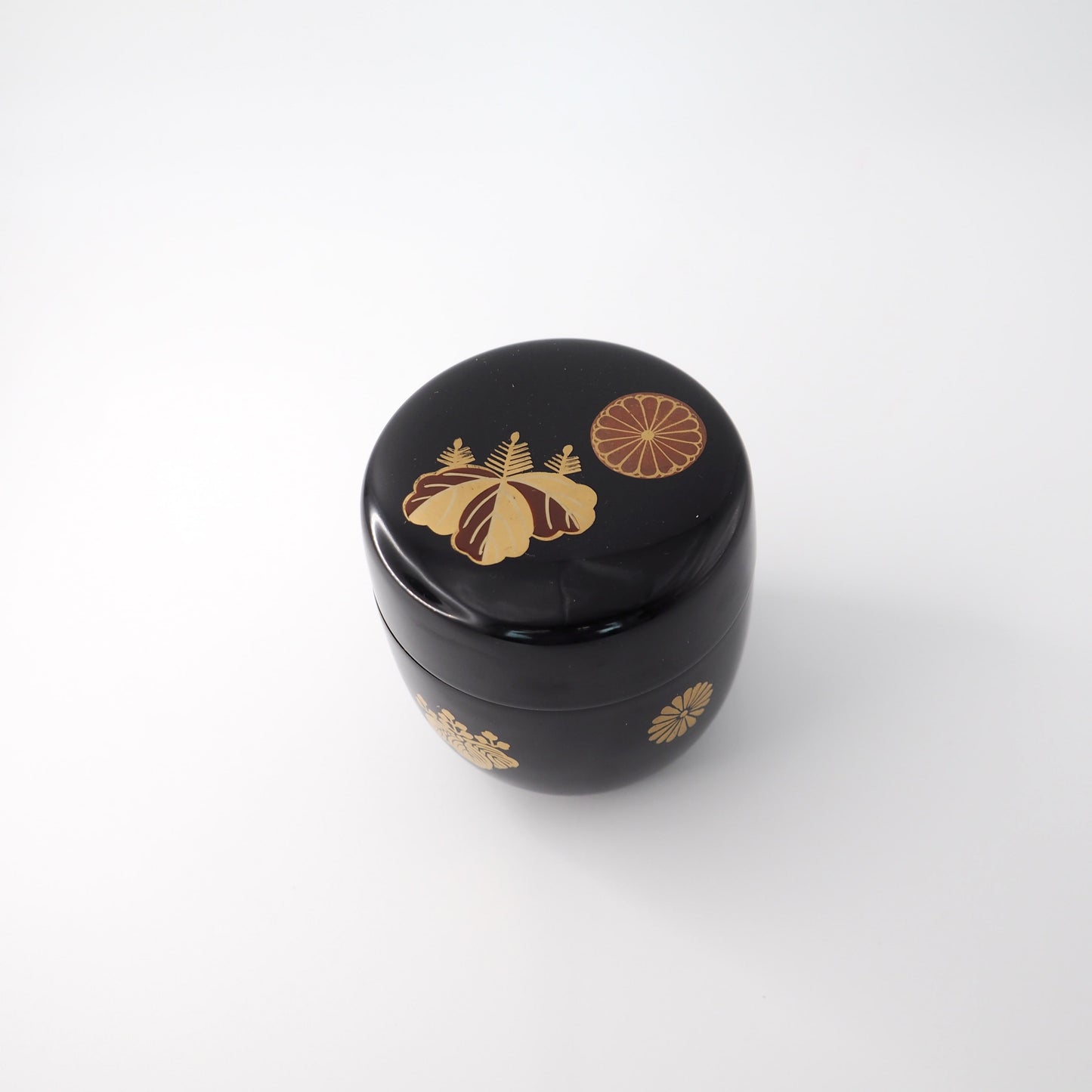 Black Natsume (matcha tea caddy)