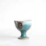 Blue Tall Guinomi Cup