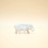 Yukiko Kitahara - Porcelain Hippo Pin Brooch