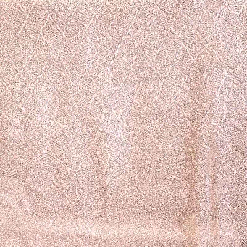 Pink Sakura Embrodiery Haori with Peacock Feather Silk Lining