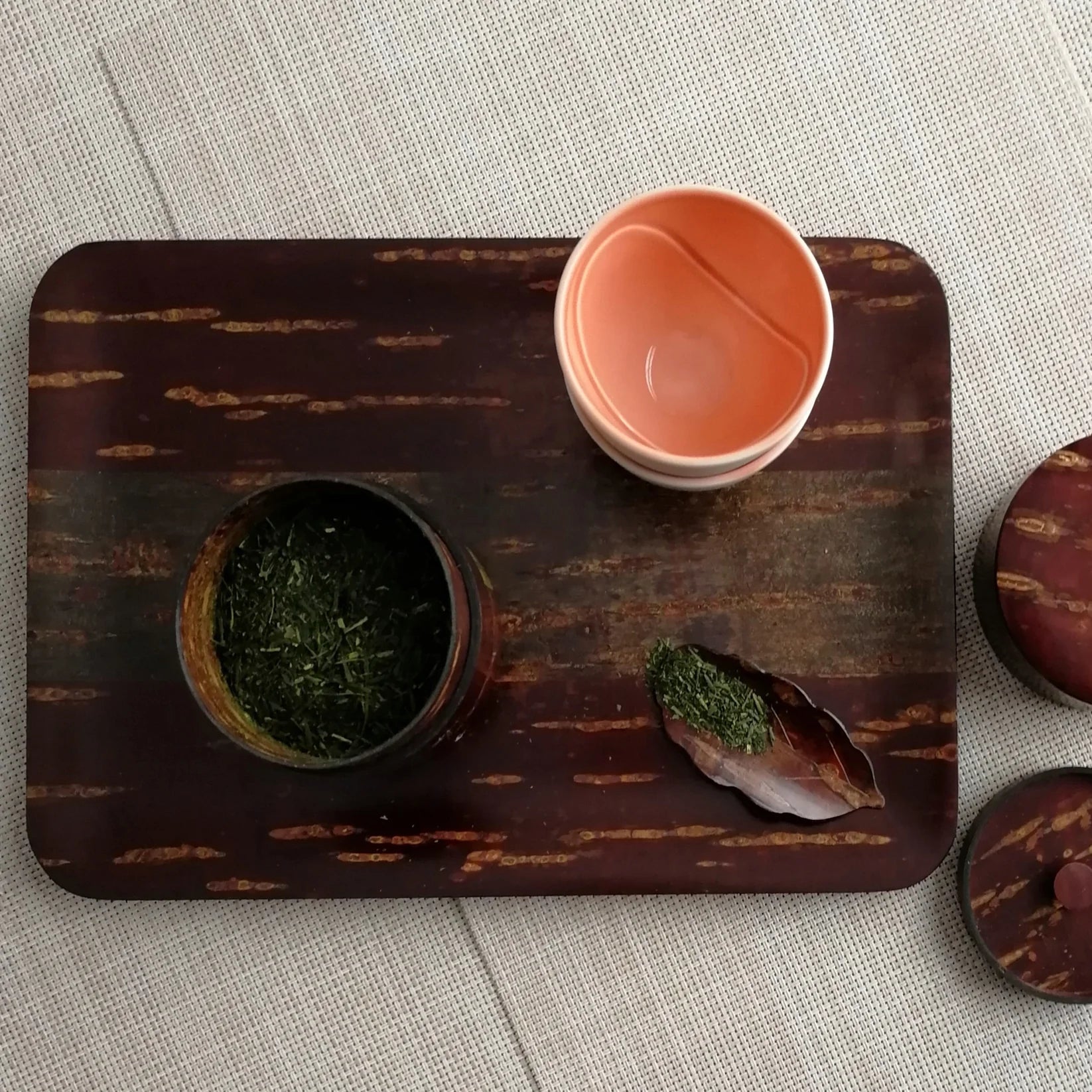 Cherry Bark Hariwake Tray
