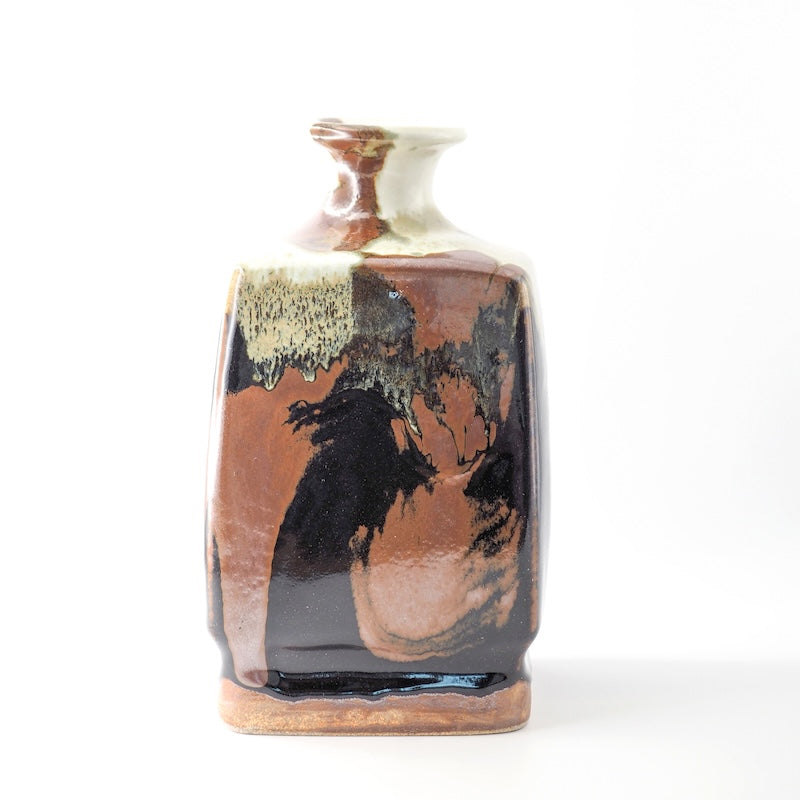 Mingei Tall Flower Vase