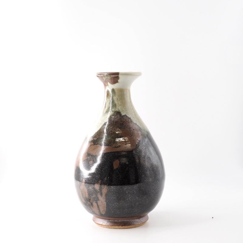Mingei Round Flower Vase