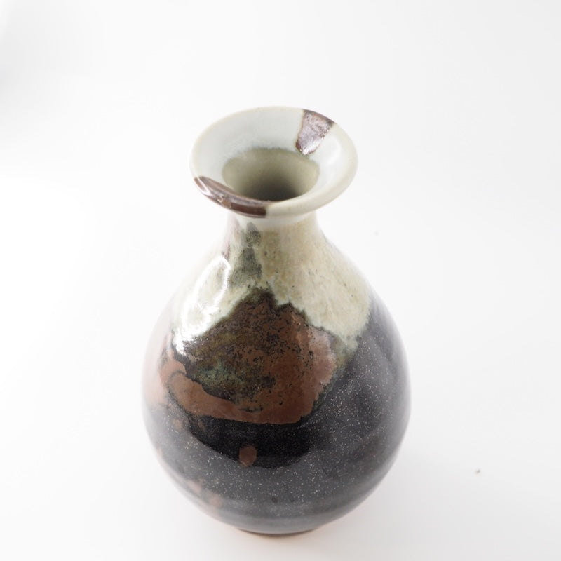 Mashiko Mingei Round Flower Vase