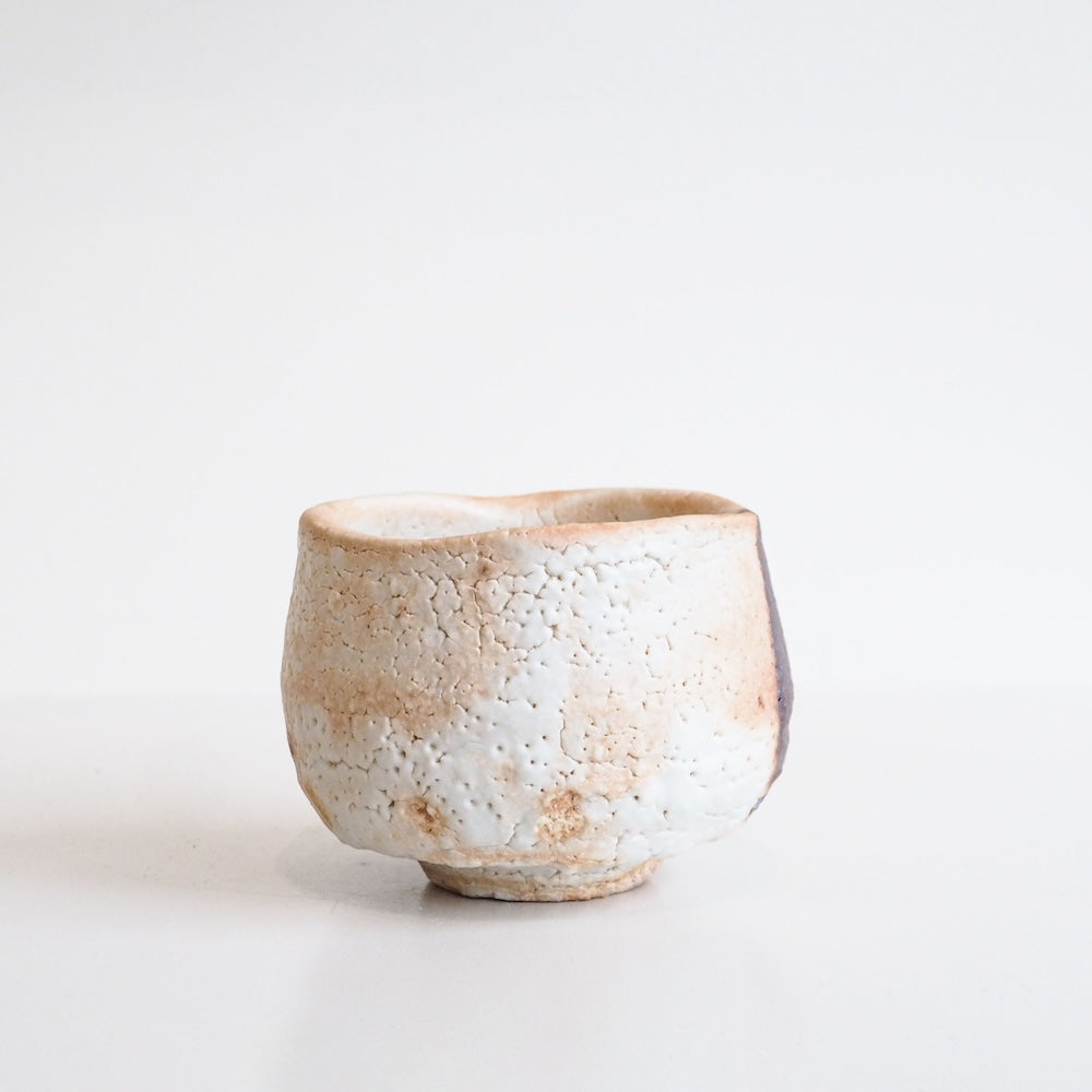 White Shino Matcha Tea Bowl