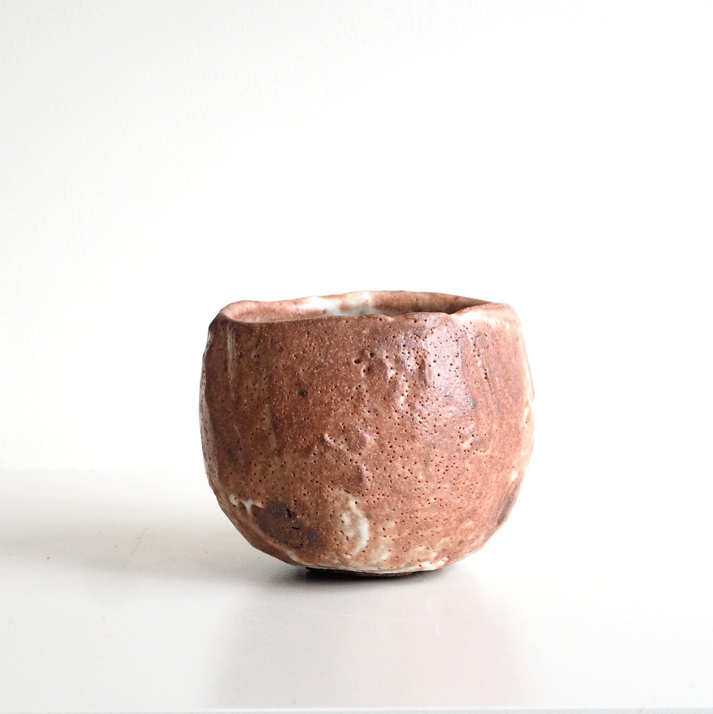 Red Shino Tea Bowl