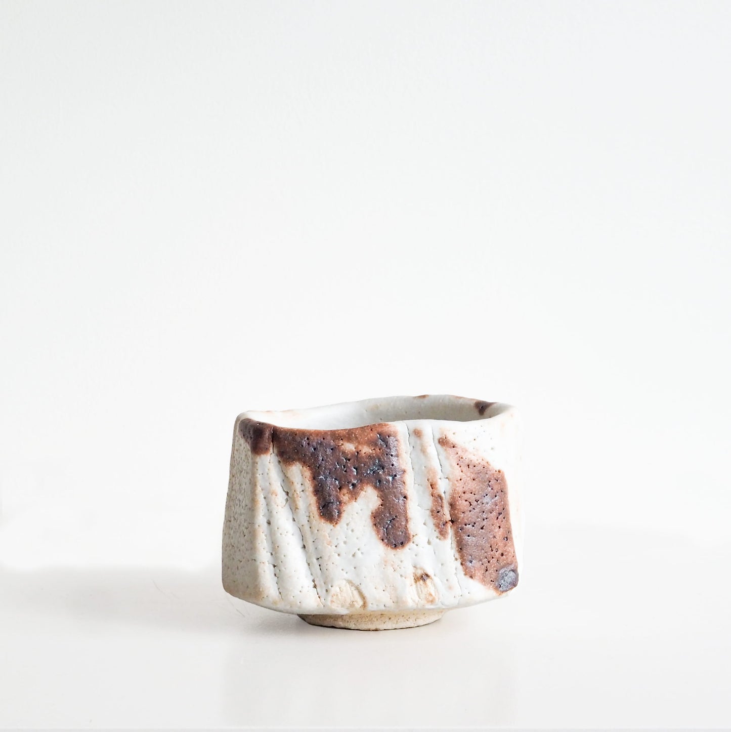 White Shino Tea Bowl