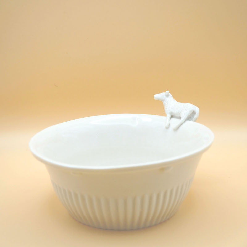 Yukiko Kitahara - Porcelain Animal Bowl, St. Bernard