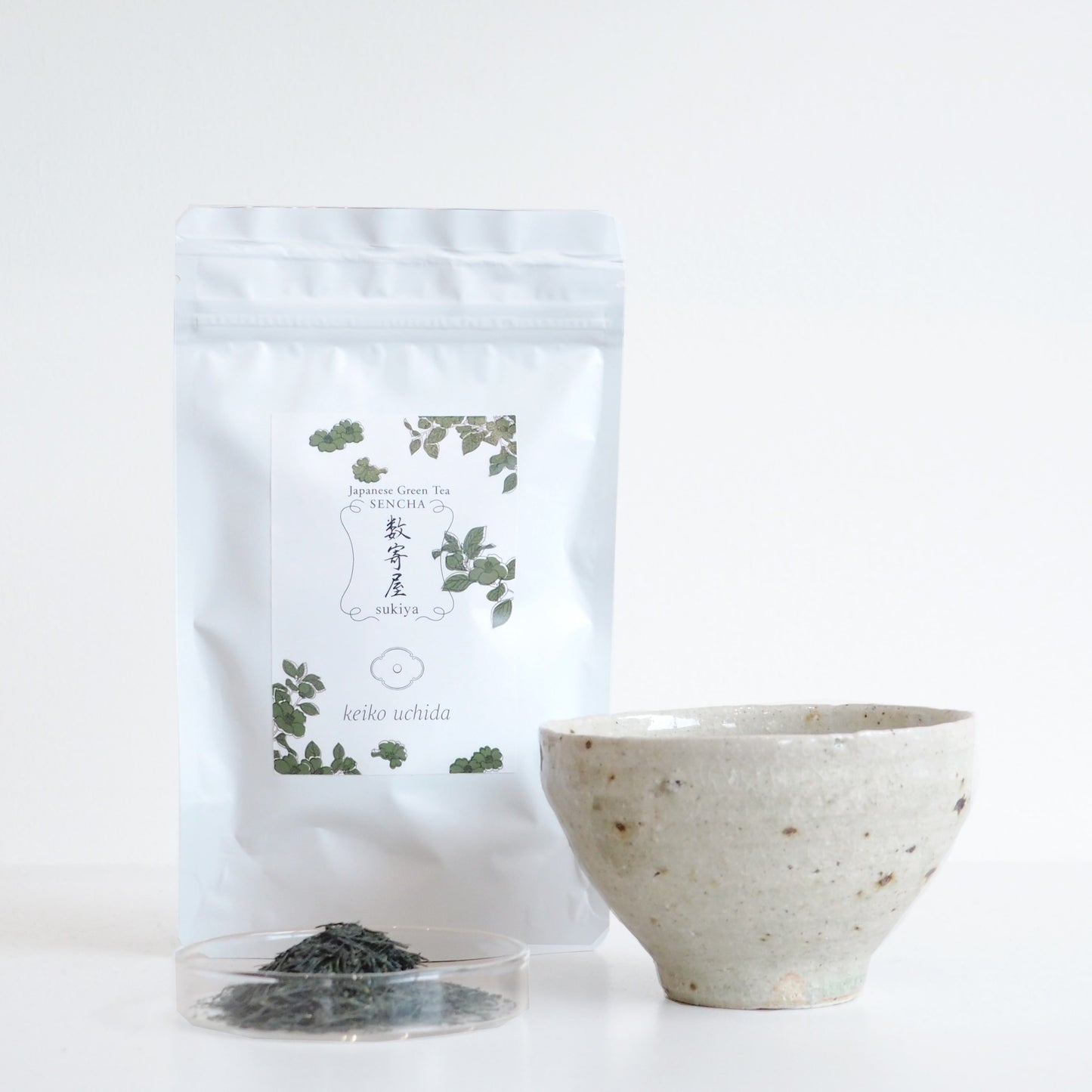 Sencha Tea and Handcrafted Cup Gift Set