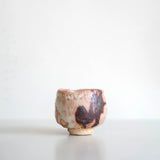 Red Shino Small Sake Cup