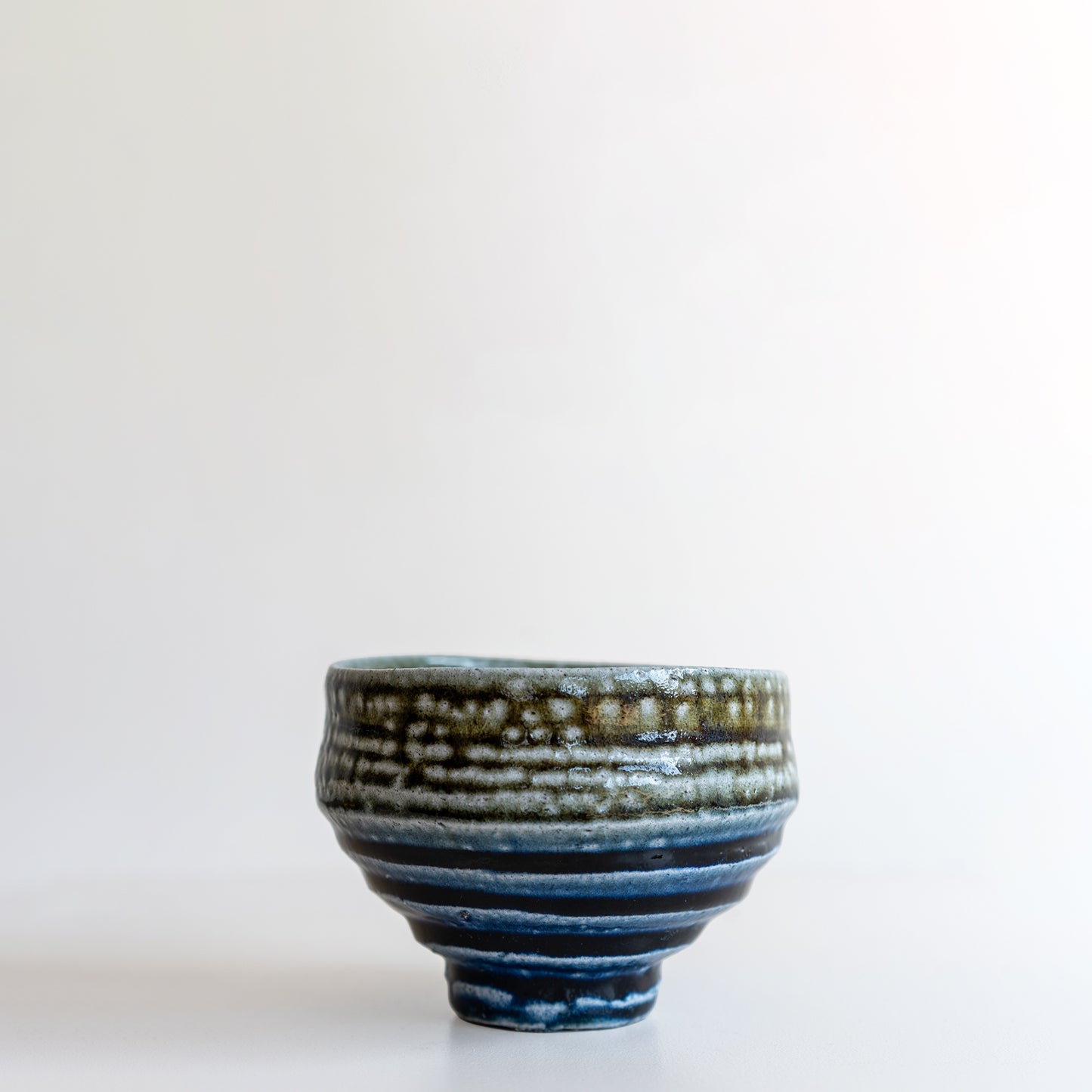 Green and Blue Tea Bowl