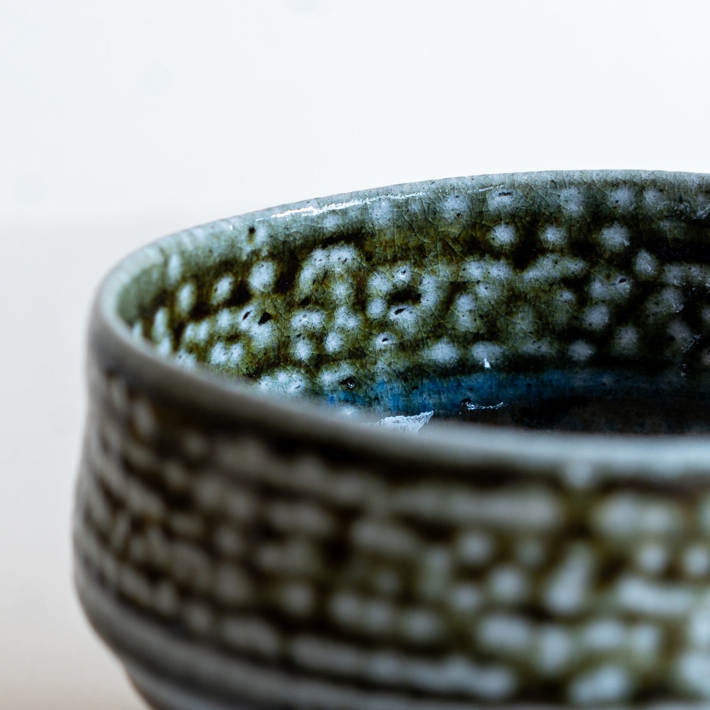 Green and Blue Tea Bowl