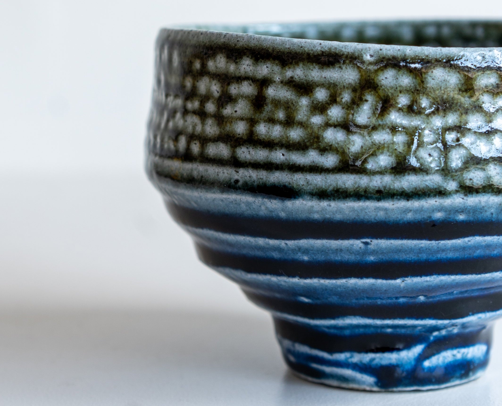 Green and Blue Tea Bowl