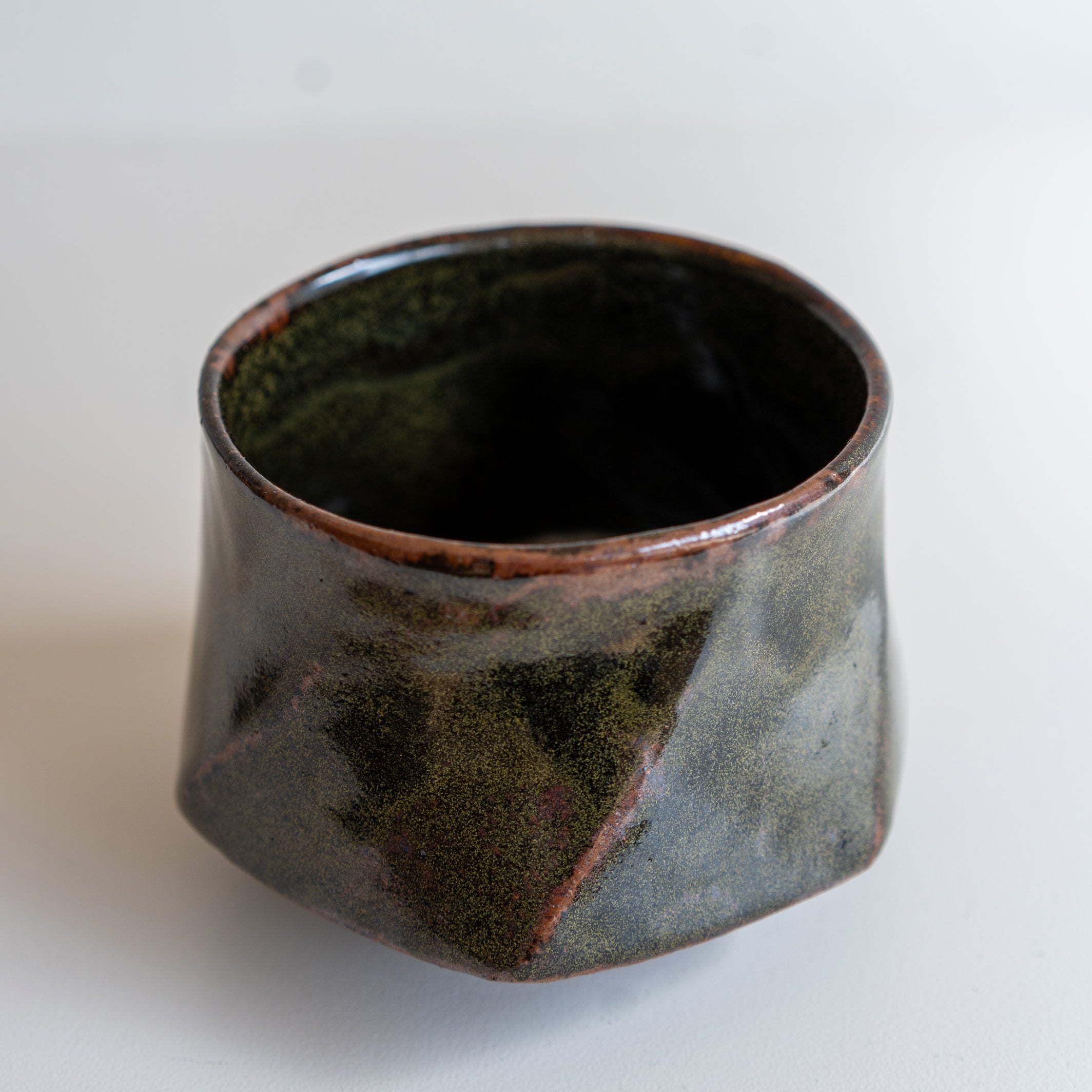 Dark Green Tea Bowl