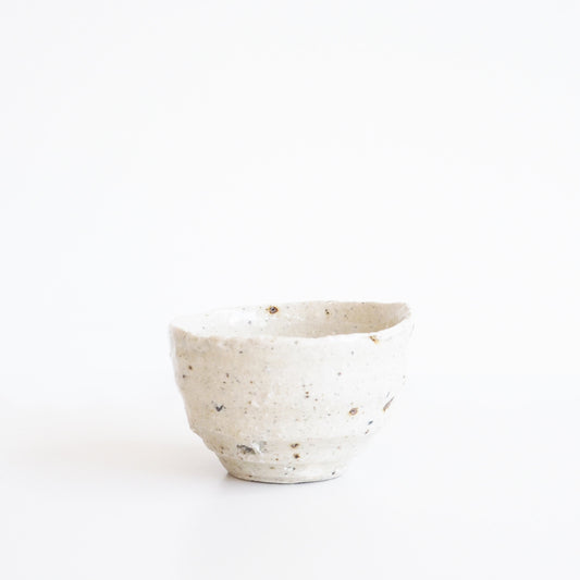 Handcrafted Kumidashi Ivory Cup from Mashiko