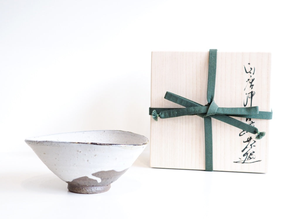 Handcrafted Karatsu Tea Bowl