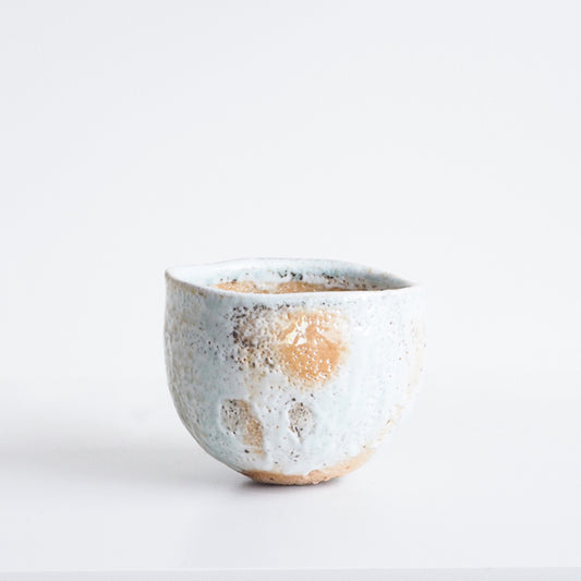 Ash Glazed Shima Yohen Tea Bowl