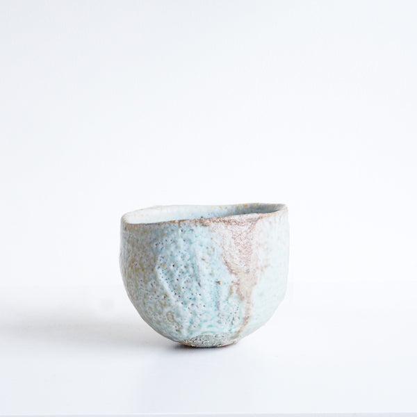 Ash Glazed Shima Yohen Tea Bowl