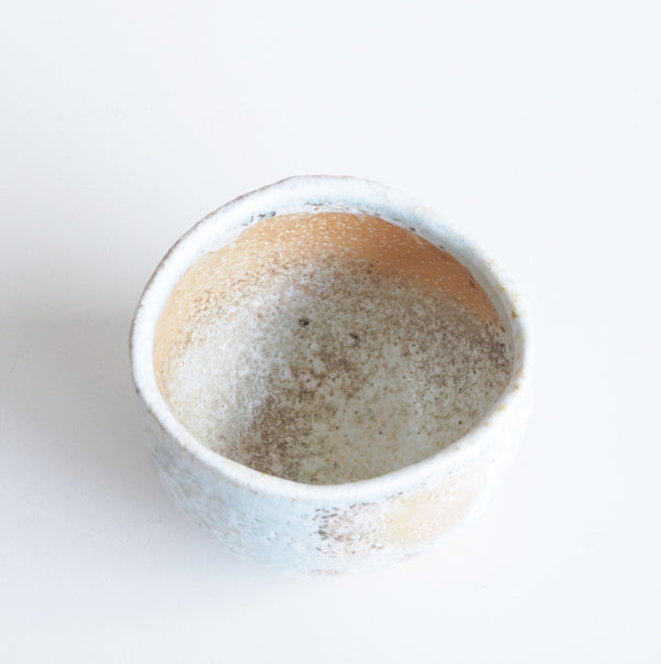 Ash Glazed Shima Yohen Tea Bowl