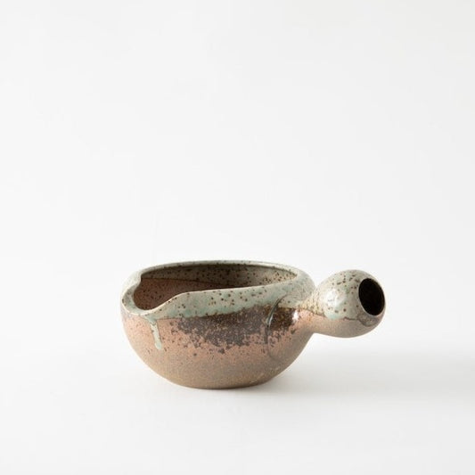 Tokoname Yuzamashi - Light Brown Water Cooling Pot / Matcha Pouring Pot