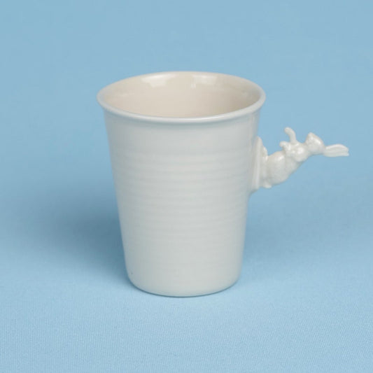 Small Porcelain Rabbit Cup